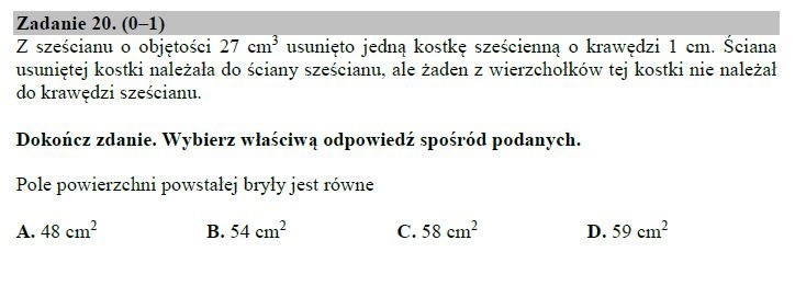 Egzamin gimnazjalny 2019 Odpowiedzi matematyka + arkusz pytań CKE [część matematyczno-przyrodnicza]. Co było? Jakie zadania? [11 kwienia]