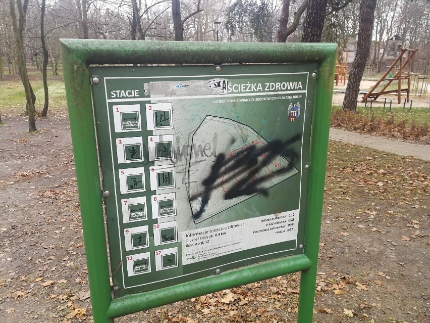 Park Tysiąclecia w Toruniu zdewastowany! Zrewitalizowano go...