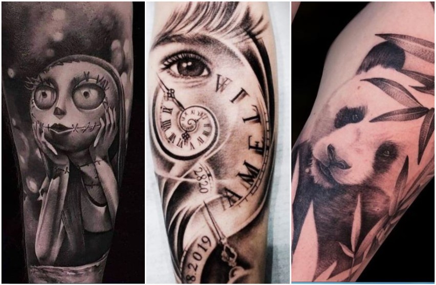 Takie niesamowity dzieła powstają w studiach tatuażu w...
