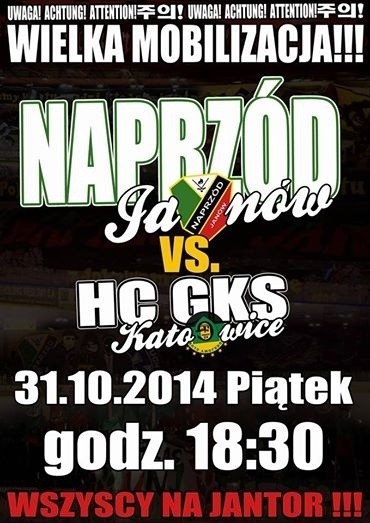 Hokejowe derby Katowic. Szokujące zaproszenie na mecz [ZDJĘCIA]