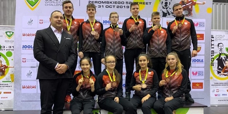 Tenis stołowy. Rok pełen sukcesów. Kolping Frac podsumował miniony 2019 rok