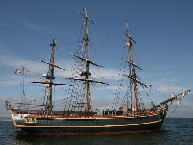 Legendarny HMS Bounty przybył do Gdańska