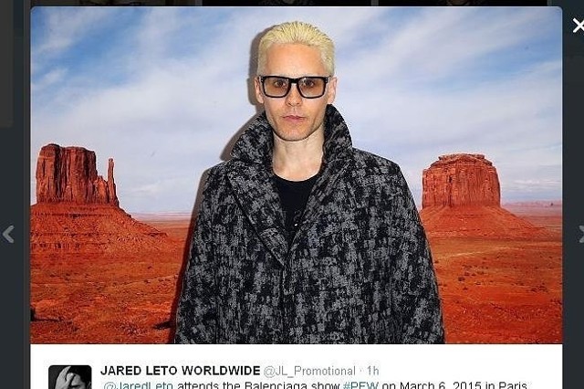 Jared Leto (fot. screen z Twitter.com)