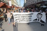 Anarchiści protestowali przeciwko państwu policyjnemu 