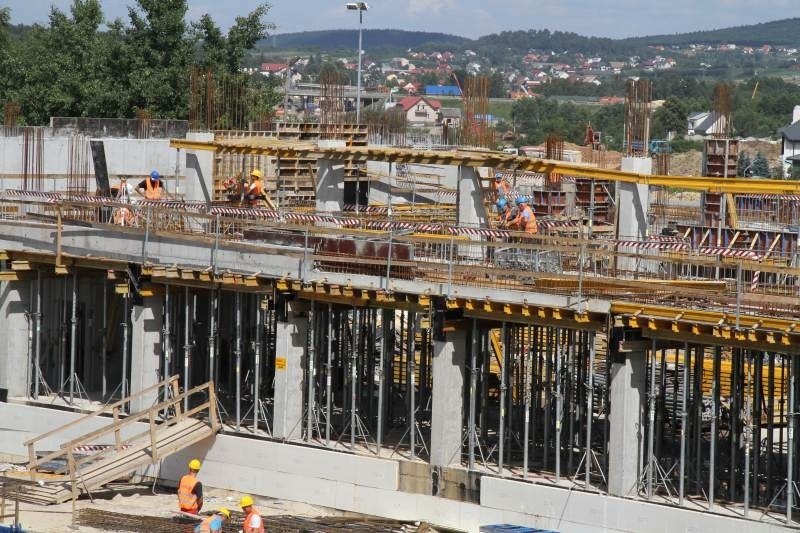 W Targach Kielce rośnie najnowocześniejsze w Polsce Centrum Kongresowe