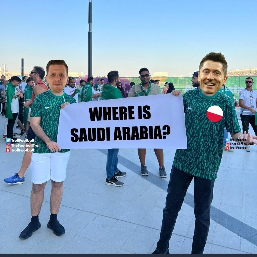 Najlepsze memy po meczu Polska - Arabia Saudyjska 26.11.2022 r. Naprawdę się uśmiejecie. "Nie zagramy meczu o honor"