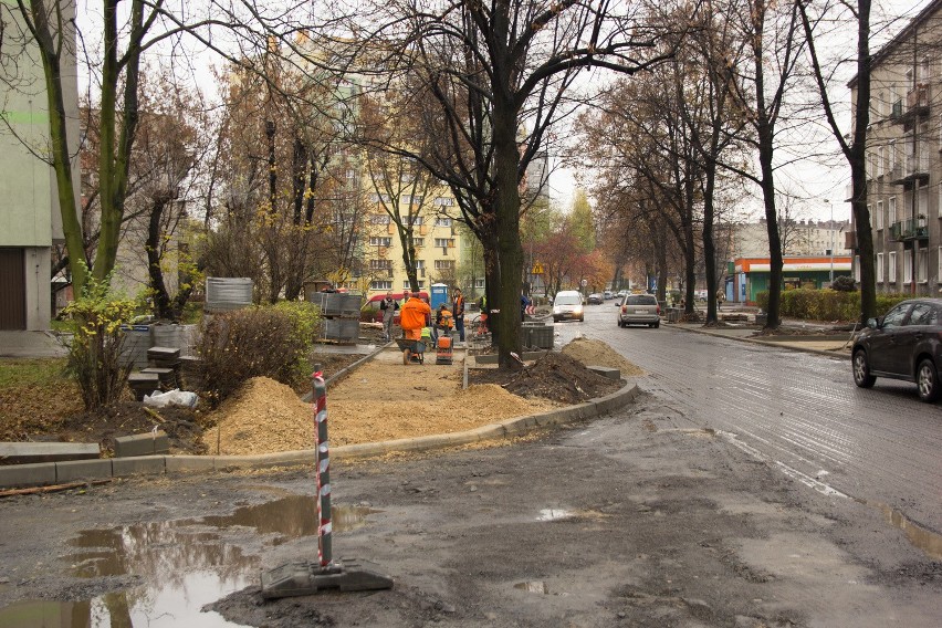 Sosnowiec: trwają prace remontowe na ul. Urbanowicz [ZDJĘCIA]