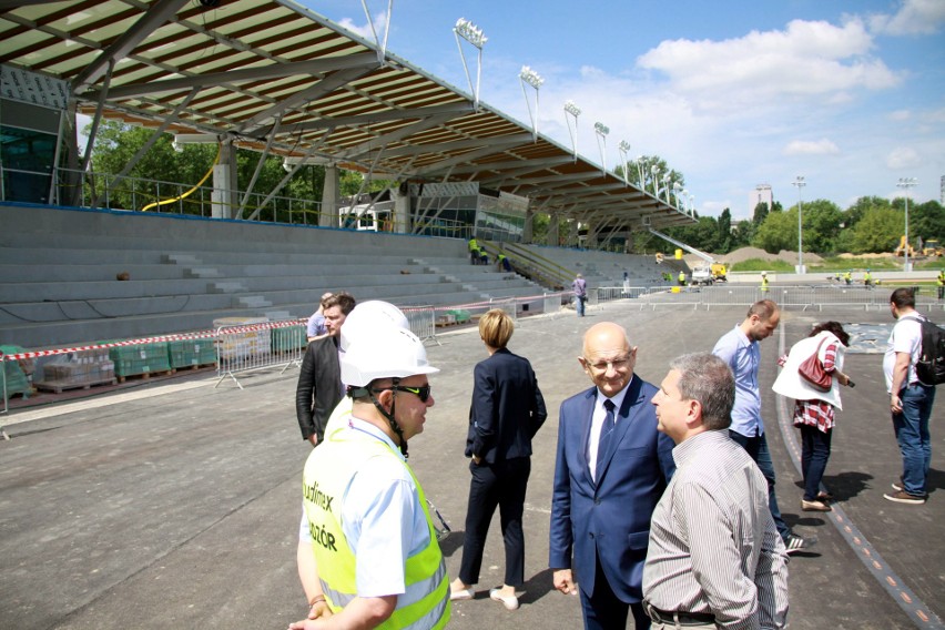 Stadion lekkoatletyczny w Lublinie prawie na finiszu (ZDJĘCIA, WIDEO)