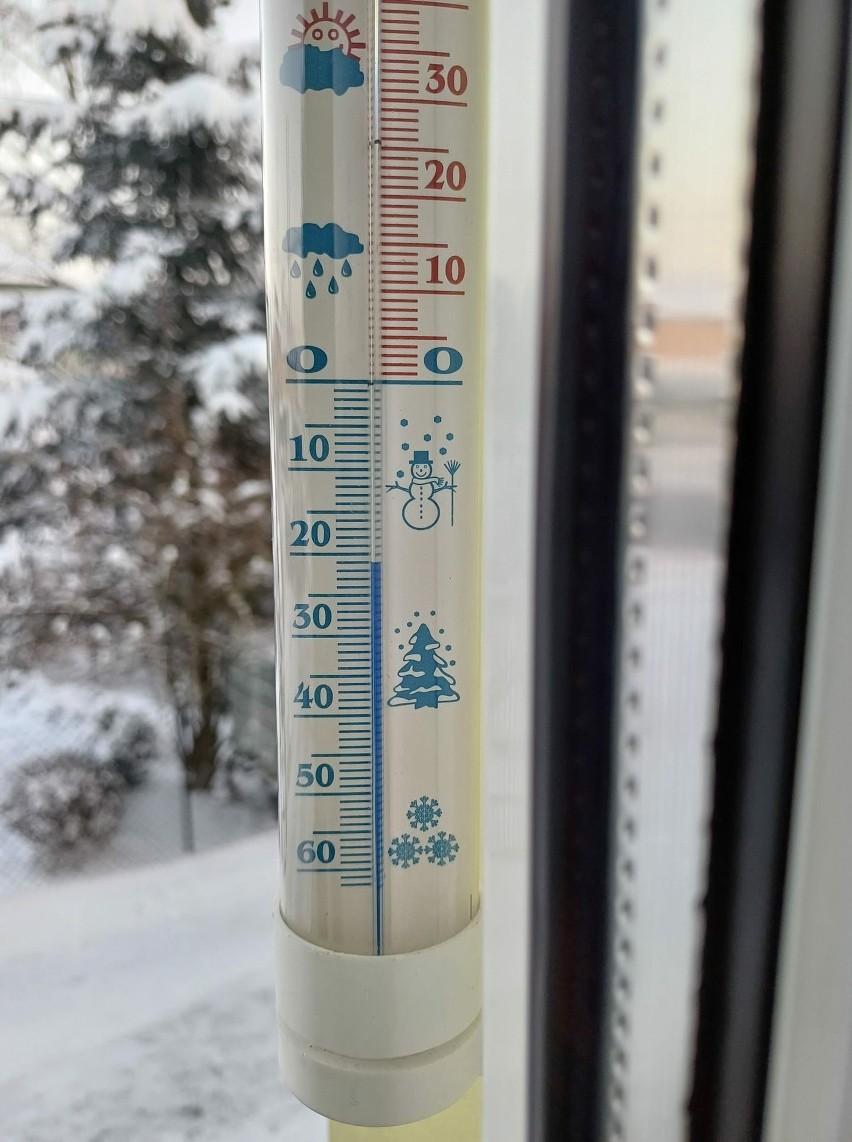 Wyjątkowo mroźna noc w Małopolsce. W wielu miejscach temperatura spadła poniżej minus 20 stopni. Gdzie padł rekord?