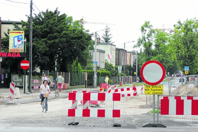 Zamknięty z powodu rozbudowy Szosy Chełmińskiej fragment ul. Żwirki i Wigury zostanie otwarty do końca sierpnia