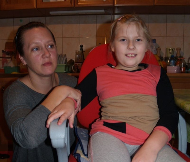 Maja Roicka cierpi na porażenie kończyn dolnych