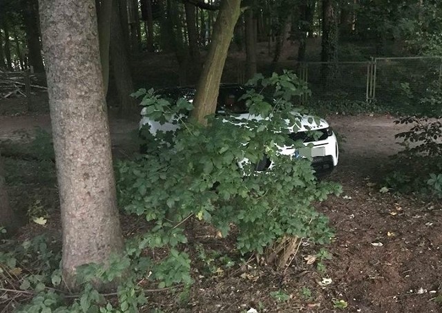 Nasz internauta znalazł kolejny przykład jak nie parkować w Szczecinie. Tym razem przy jeziorze GłębokimZobacz także: Parkowanie na Podzamczu w Szczecinie. Nie chcą tutaj aut