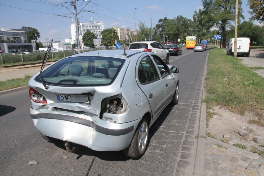 Wypadek na ul. Bardzkiej na Wrocławiu