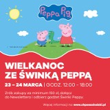 Świnka Peppa i George wciągną dzieci do zabawy w Pasażu Łódzkim
