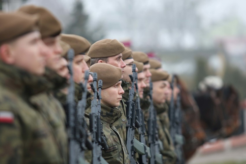 Podlascy terytorialsi złożyli przysięgę w Kolnie