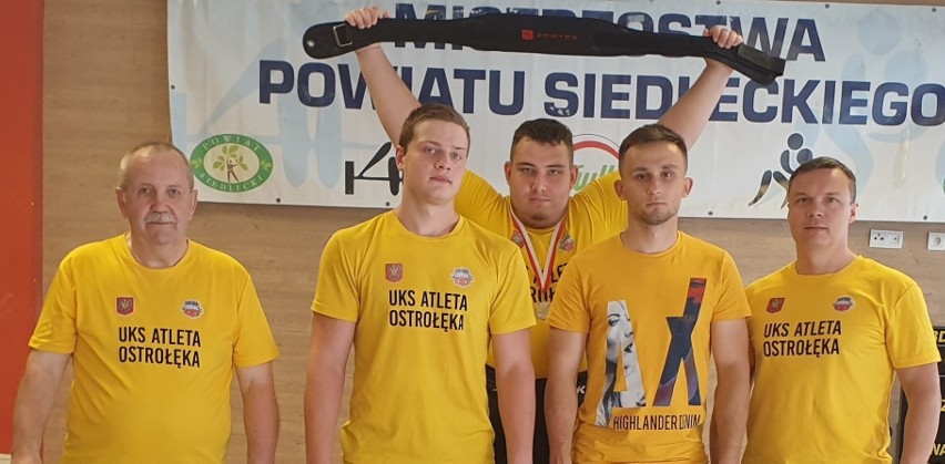 UKS Atleta Ostrołęka - pierwszy start po przerwie spowodowanej pandemią. Ostrołęczanie na podeście Otwartych Mistrzostw Powiatu Siedleckiego