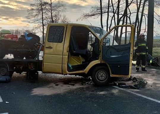 Do wypadku doszło w sobotę kilka minut po godzinie 6 rano.