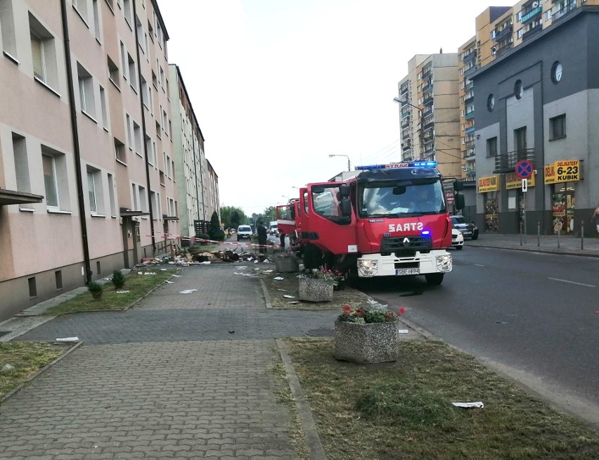 Płonęło mieszkanie przy ul. Szpitalnej w Czeladzi