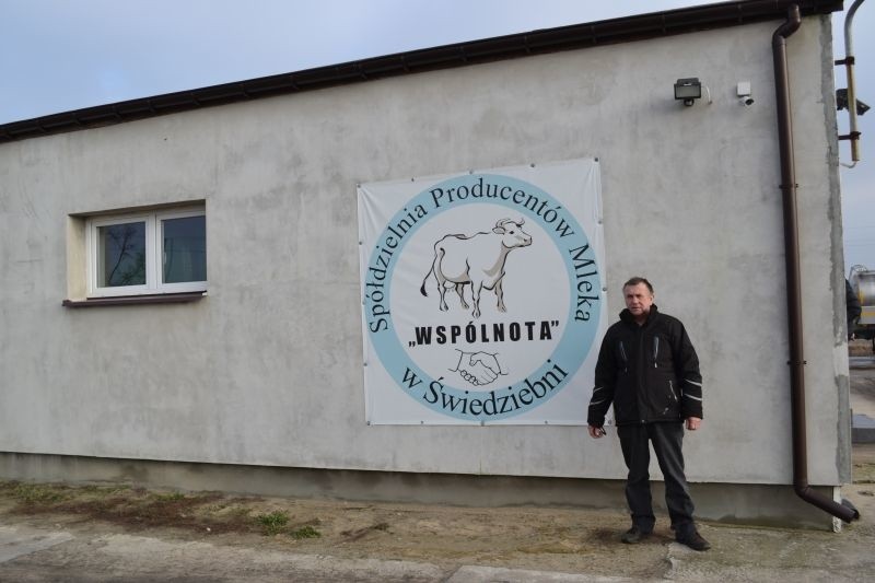 Jerzy Sitkiewicz, prezes Spółdzielni Producentów Mleka...