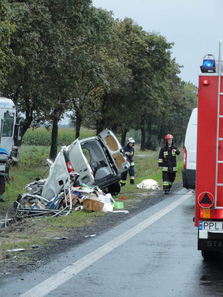 Śmiertelny wypadek w Kajewie: Nie żyje 21-latek