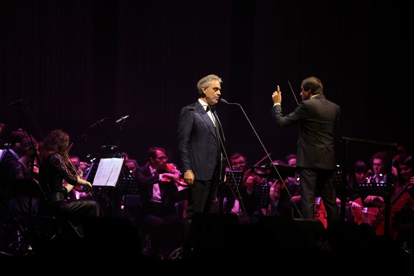 Kraków. Andrea Bocelli zaśpiewał w Tauron Arenie [ZDJĘCIA]