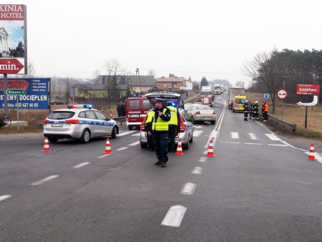 Wypadek w Skarszewie. Zderzyły się trzy samochody