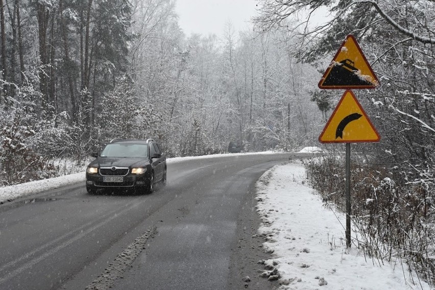 Obfite opady śniegu na Śląsku i Zagłębiu