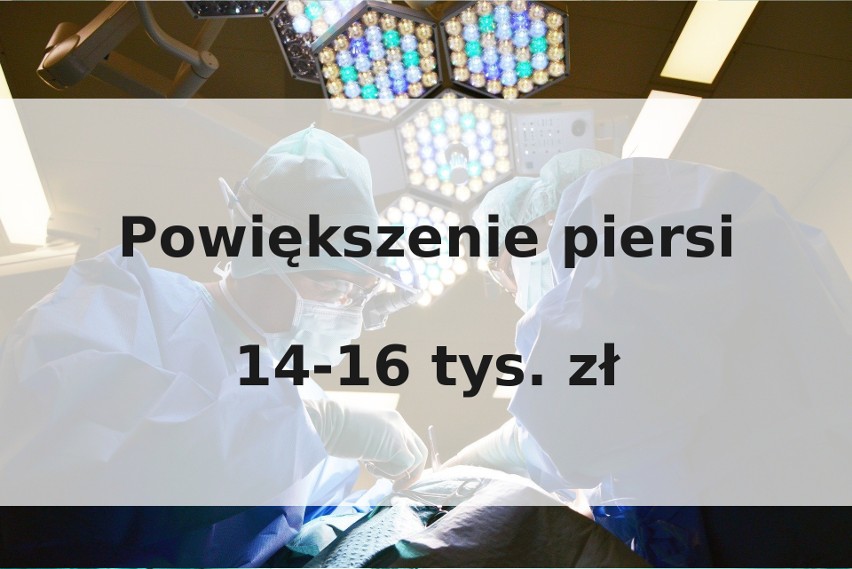 Powiększenie piersi, liposukcja, korekta nosa... Ile kosztują operacje plastyczne w Bydgoszczy? [ceny]