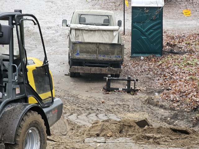 Być może prace w parku na Bydgoskim Przedmieściu skończą się już w styczniu