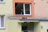 Wrocław: Mężczyzna wypadł z okna 11-piętrowego bloku przy Orzechowej (ZDJĘCIA)