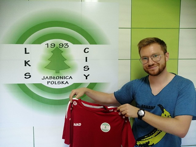 Filip Sołtysik jest jednym z nowych graczy w kadrze Cisów Jabłonica Polska.