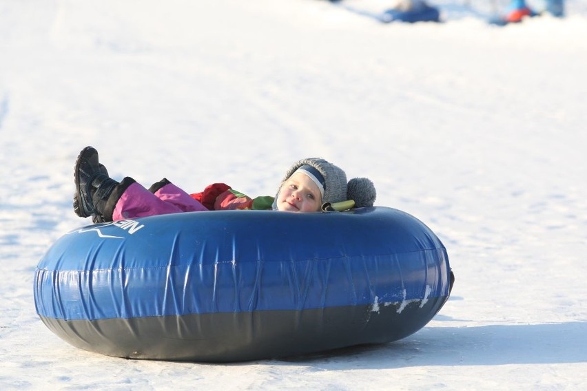 Snowtubing w Niestachowie - atrakcja dla najmłodszych