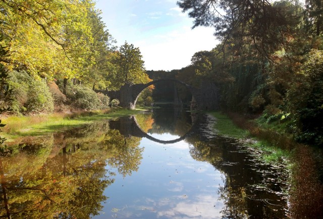 Park Rododendronów w Kromlau otwarty jest prze cały rok