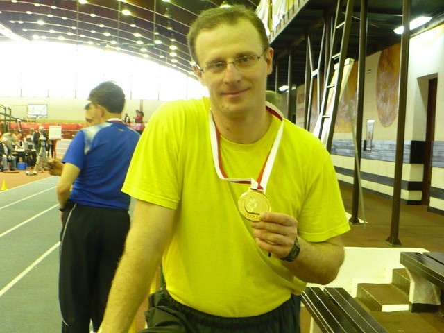 Daniel Zgleszewski po raz drugi z rzędu został Mistrzem Polski Weteranów.