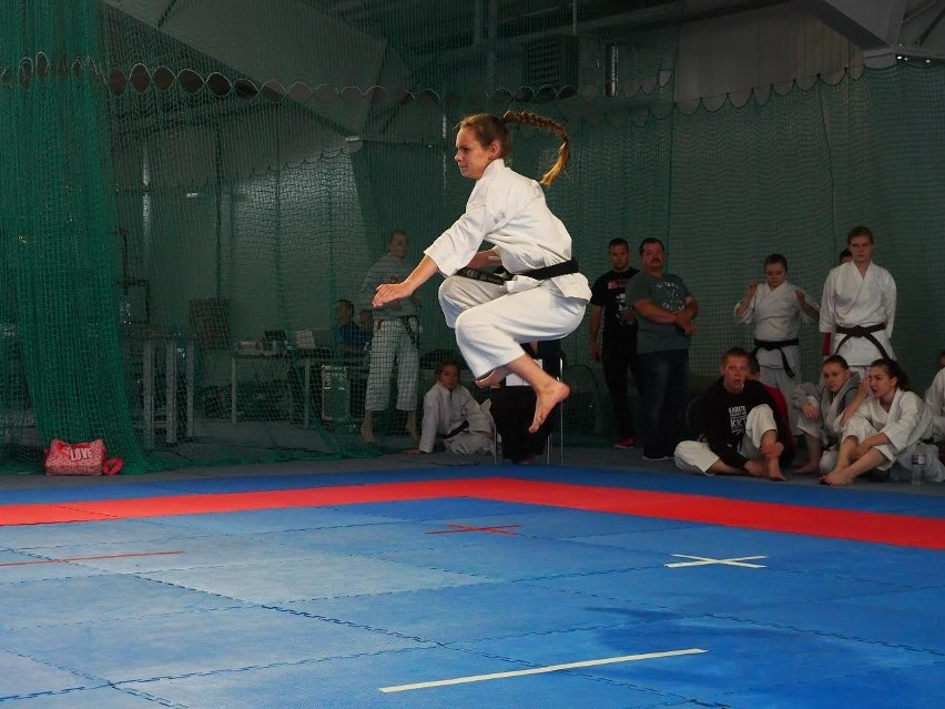 Klaudia Mleko cztery razy na podium MP w karate tradycyjnym