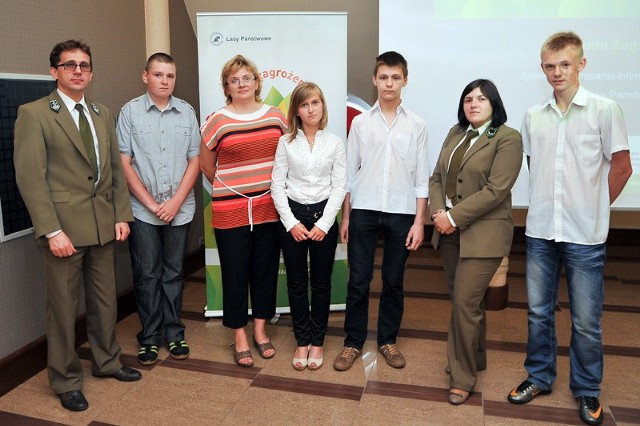 Pierwsze miejsce w konkursie zajęli uczniowie z Narewki.