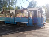 Awaria tramwaju na Borowskiej