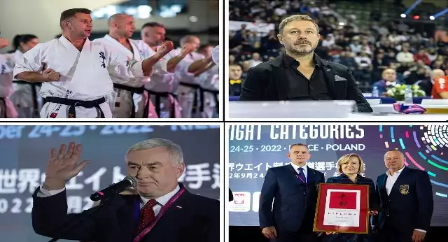 Wiele znanych osób pojawiło się na VII Mistrzostwach Świata Karate w Kielcach. Byli politycy, gwiazdy muzyki i sportowcy.Więcej zdjęcia na kolejnych slajdach>>>