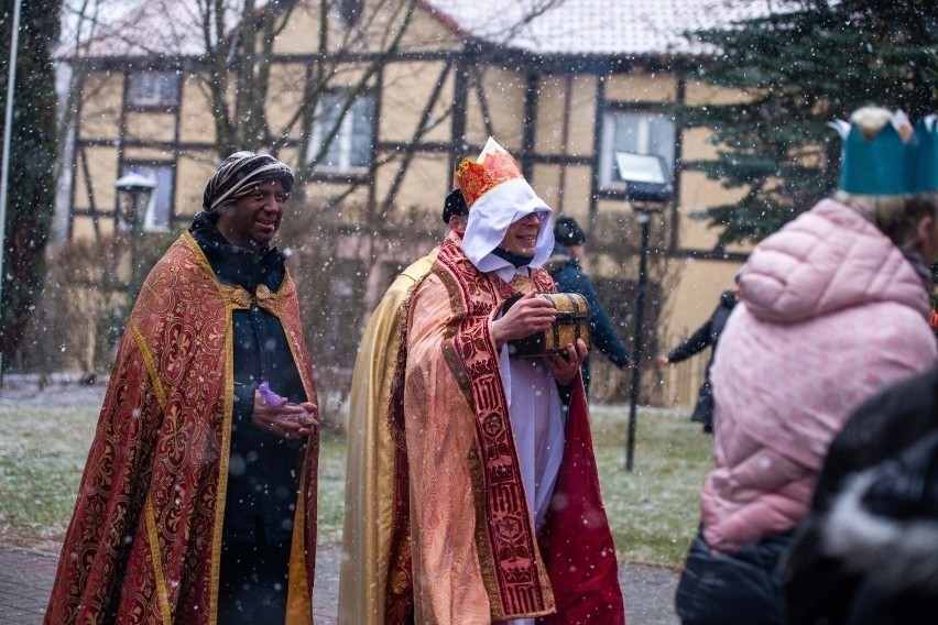 Orszak Trzech Króli przeszedł z Lublewa Gdańskiego do Kolbud
