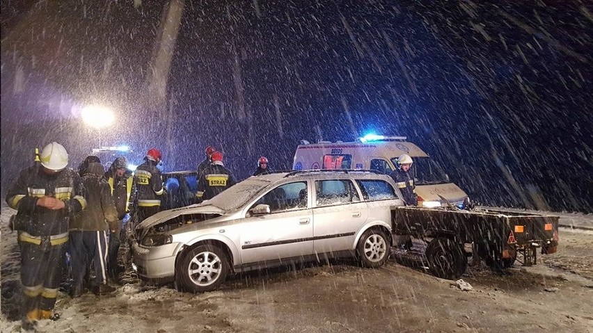 Do wypadku doszło w czwartek o godzinie 16.13 na drodze...