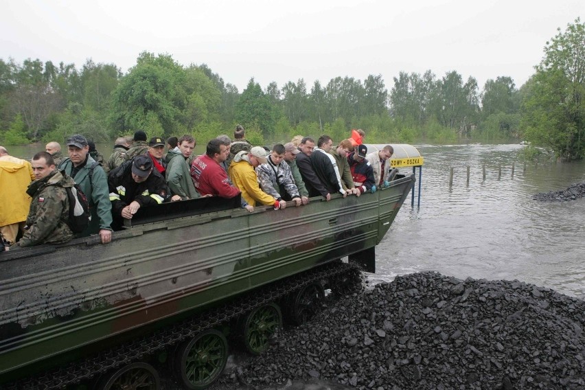 Powódź w Zabrzu Makoszowach w maju 2010 roku