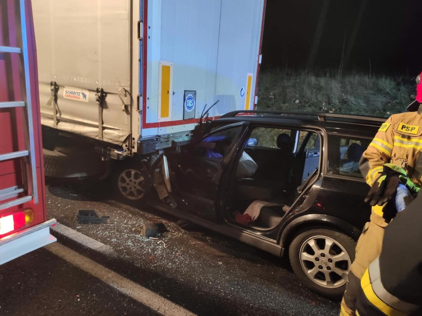 Poważny wypadek w miejscowości Orzełek na drodze krajowej nr...