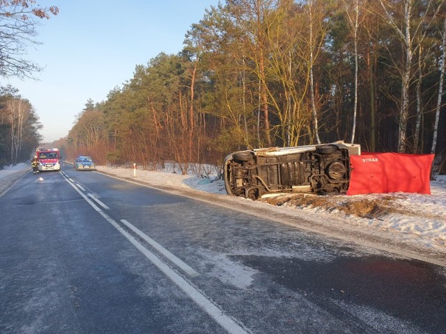 Tragedia na szosie we Włyniu