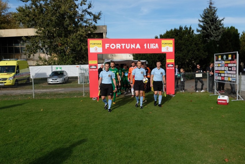 W meczu 14. kolejki rozgrywek piłkarskiej Fortuna 1 Ligi,...