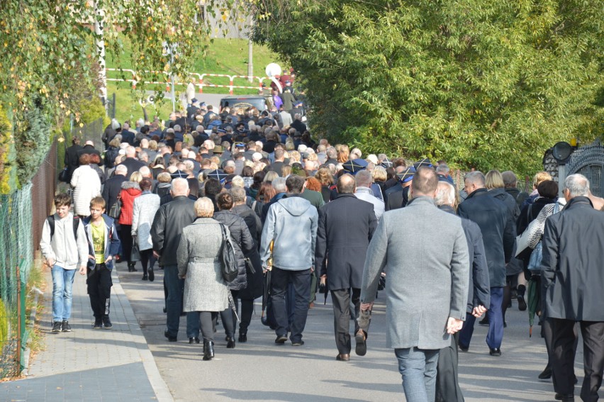 Uroczystości pogrzebowe Ludwika Węgrzyna, byłego starosty...