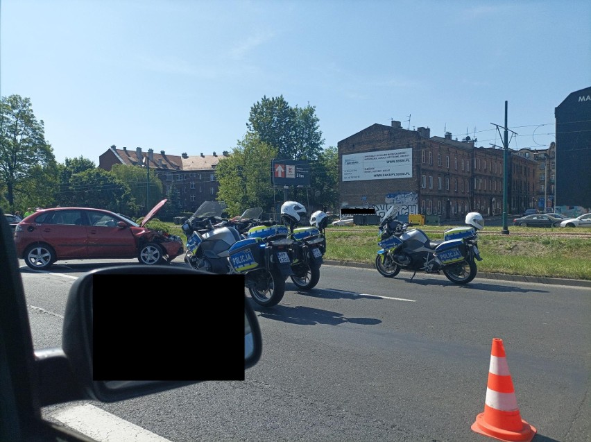 Wypadek na DTŚ w Katowicach - przyczyny wyjaśni policja