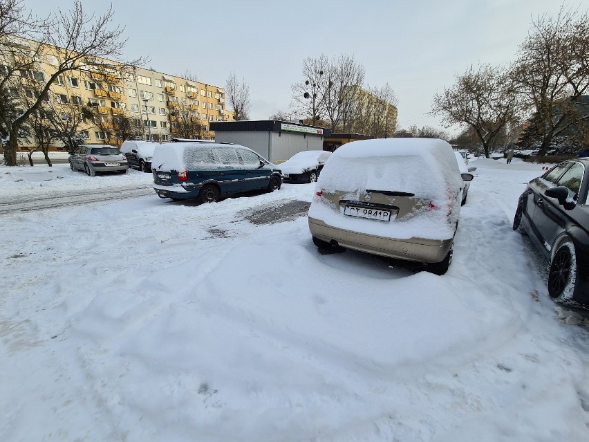 Zima w Toruniu dalej ma się bardzo dobrze. Zobaczcie, jak...