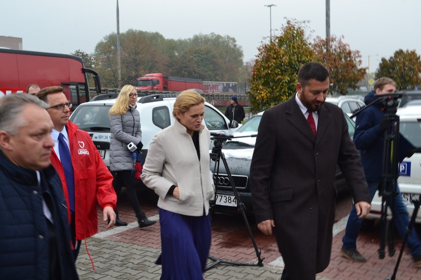 Barbara Nowacka spotkała się w "Centrum Handlowym...