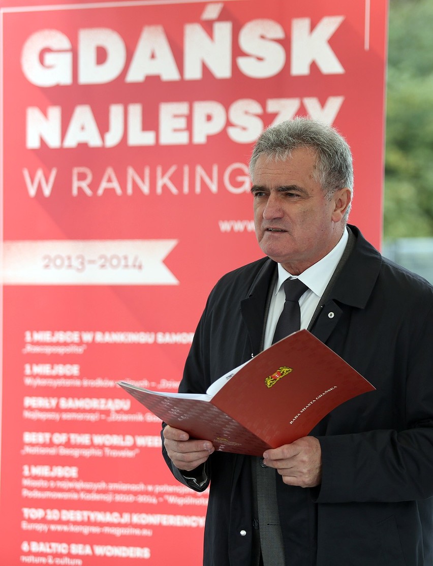 Paweł Adamowicz prezydent Gdańska podsumował czteroletnią...