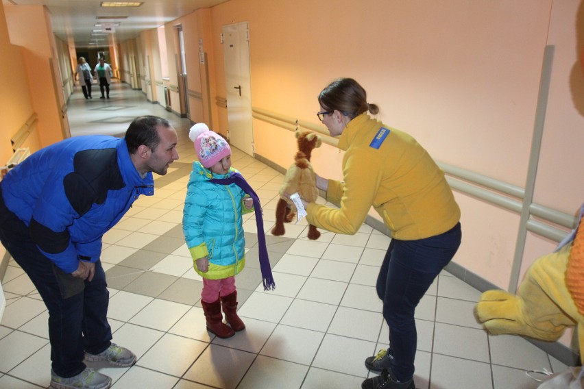 Pacjenci Górnośląskiego Centrum Zdrowia Dziecka w Katowicach...